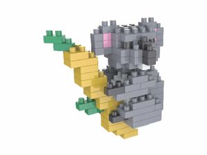 Rompecabezas Minibloques 3D Koala (110 pzas.)