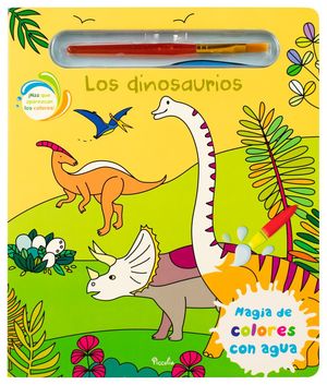 Los Dinosaurios. Magia de los colores con agua