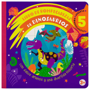 Libro de rompecabezas de Dinosaurios / Pd.