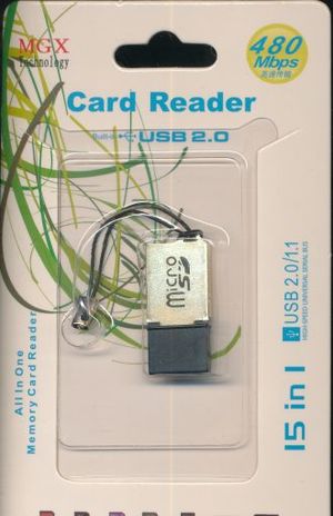 CARD READER USB 2.0 480 MBPS