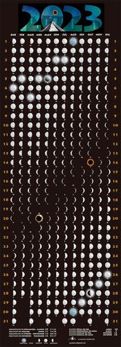 Calendario Lunar 2023 Cartel