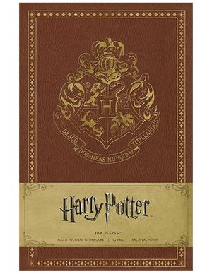 Libreta Harry Potter escudo Hogwarts