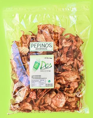 Chips de Pepino Adobo (100 gr.)