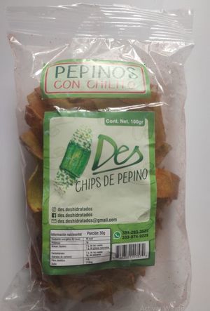 Chips de Pepino Chilito (100 gr.)