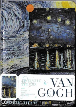 Libreta Van Gogh. Artistic titans. Noche estrellada sobre el rodano