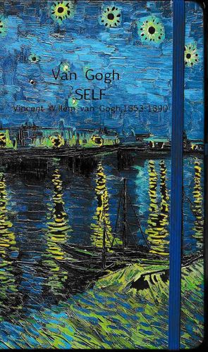 Libreta Van Gogh self. Vincent Willem Van Gogh, 1853 - 1890. Noche estrellada sobre el rodano