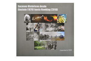 Sucesos históricos desde Einstein (1879) hasta Hawking (2018)   Calendario 2022