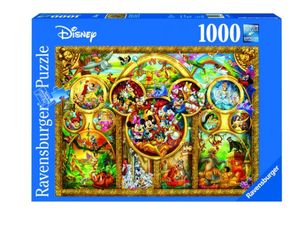 Rompecabezas Disney - Los Mejores Temas de Disney (1000 pzas.)