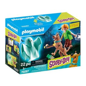 Playmobil Scooby y Shaggy con fantasma (70287)