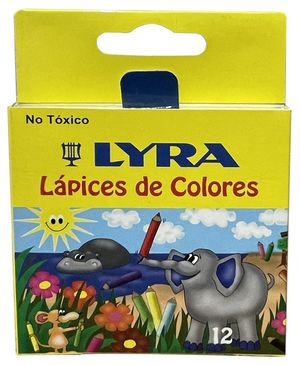 Lápices de Colores Cortos Lyra (12 pzas.)