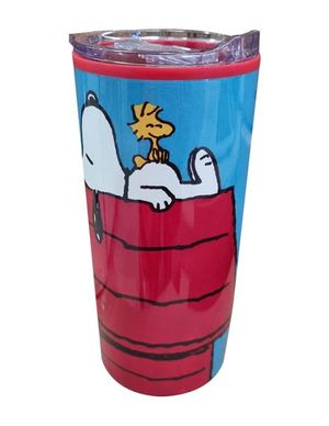 Termo Doble Pared Acero Inoxidable Snoopy (450 ml.)