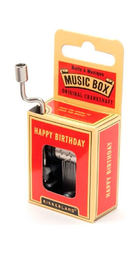Caja Musical Happy Birthday