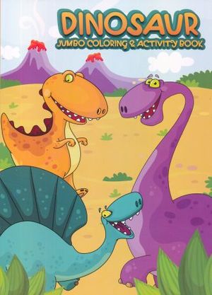 Dinosaur coloring y activity (Libro para colorear)