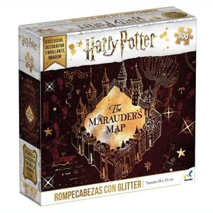 Rompecabezas glitter Harry potter (500 pzas.)
