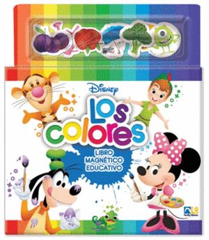 Mini libro magnético Disney los colores / pd.