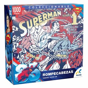 Rompecabezas Coleccionable Superman Number 1 / 85 Aniversario (1000 pzas.)