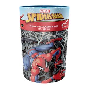 Rompecabezas Spider-Man (Cilindro con 60 pzas.)