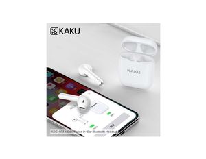 Audífonos Inalámbricos Estéreo Bluetooth V5.0 TWS Noise Cancelling KAKU KSC-503 Blanco
