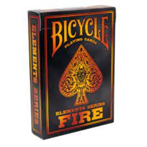 Baraja Poker Bicycle Fire (Caja de cartón)