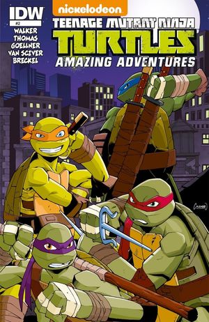 Teenage Mutant Ninja Turtles Amazing Adventures #2B