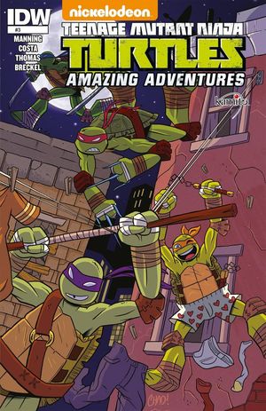 Teenage Mutant Ninja Turtles Amazing Adventures #3B