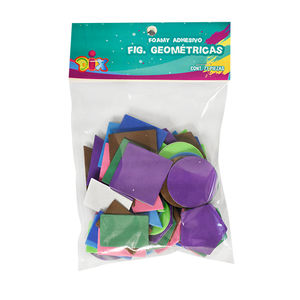 Dietrix Figuras Geométricas de Foamy adhesivas (Varios colores)