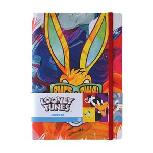 Libreta de Notas Bugs Bunny Vintage Lentes / 240 Páginas Hojas Rayadas
