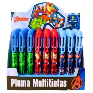Pluma multitintas Avengers (venta individual)