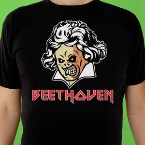 Playera UNISEX Beethoven Negra / Extra Grande