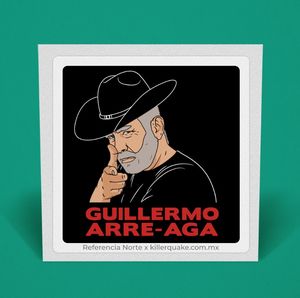 Sticker Guillermo Arre-aga