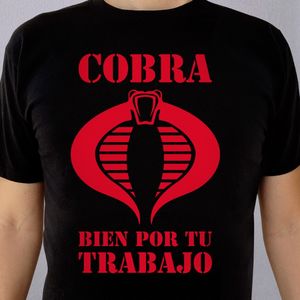 Playera UNISEX Cobra Negra / Chica