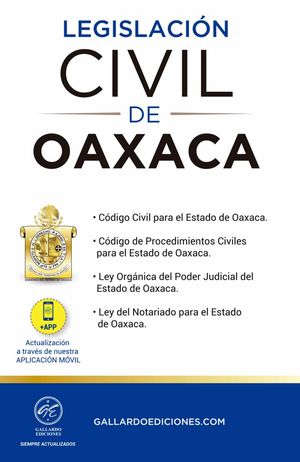 Legislación Civil de Oaxaca 2022