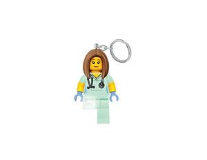 Lllavero con Luz Enfermera Lego