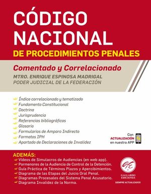 Código Nacional de Procedimientos Penales Comentado y Correlacionado 2022