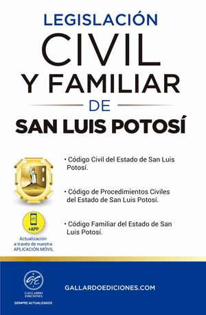 Legislación Civil y Familiar de San Luis Potosí 2022