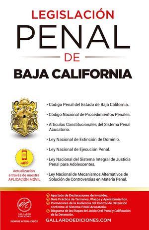Legislación penal de Baja California 2022