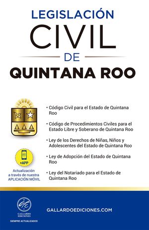 Legislación civil de Quintana Roo 2022