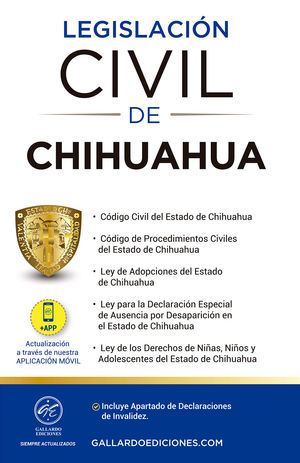 Legislación civil de Chihuahua 2022