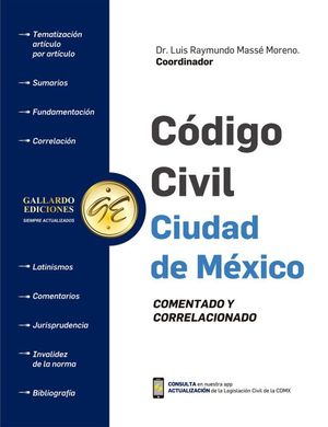 Código Civil de la Ciudad de México Comentado 2022