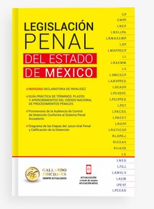 Legislación penal del Estado de México 2023