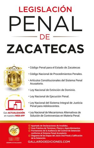 Legislación Penal de Zacatecas 2023