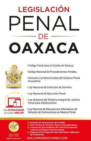 Legislación penal de Oaxaca 2023