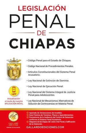 Legislación penal de Chiapas 2023