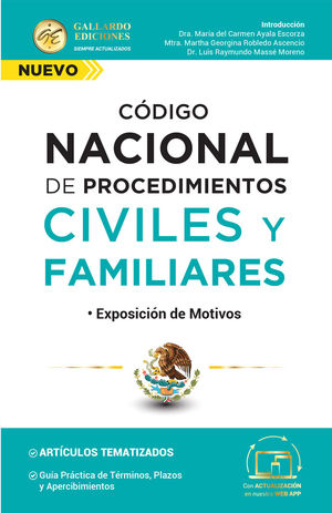 Código Nacional de Procedimientos Civiles y Familiares 2023