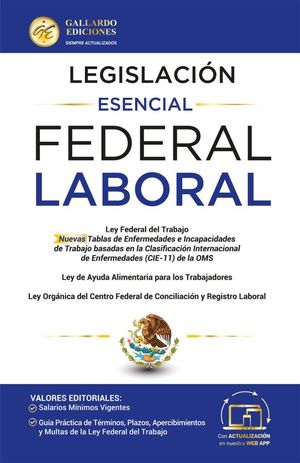 Legislación federal laboral esencial 2024
