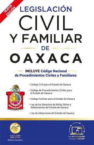 Legislación civil y familiar Oaxaca esencial 2024