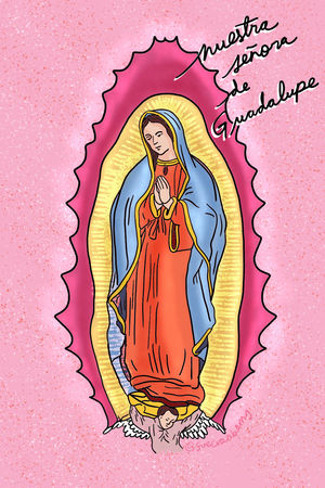 Postal Nuestra Señora de Guadalupe
