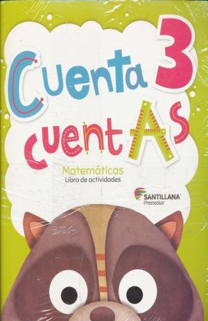 PAQ. CUENTA CUENTAS MATEMATICAS 3 LIBRO DE ACTIVIDADES / 17 ED.