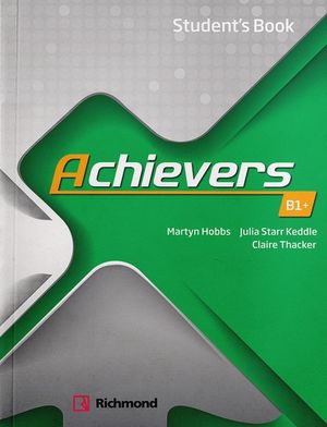 Paquete Achievers B1+. Students Book With e-Workbook