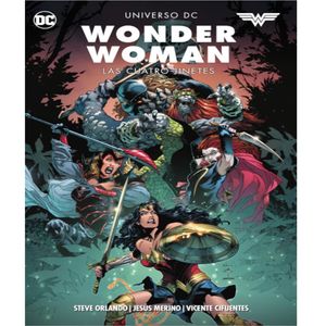 DC Comics. Universo DC Wonder Woman. Las cuatro jinetes